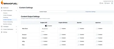 Multi-Language Channel Management